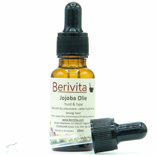 jojoba olie pipetfles