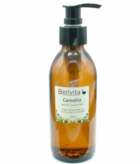 camellia olie 200ml pompfles