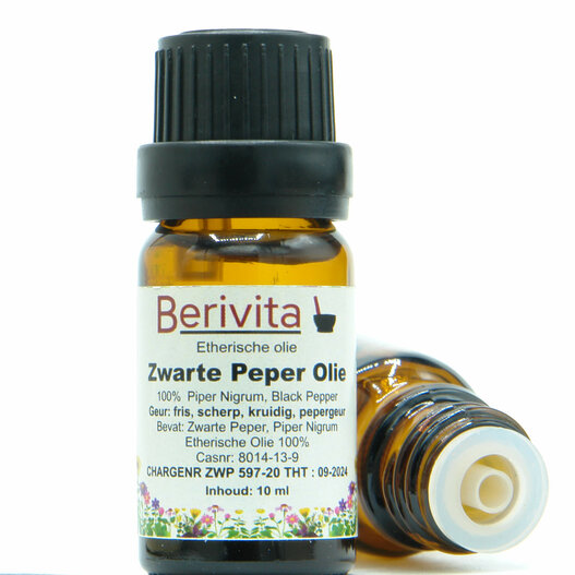 zwarte peper olie black pepper 10ml