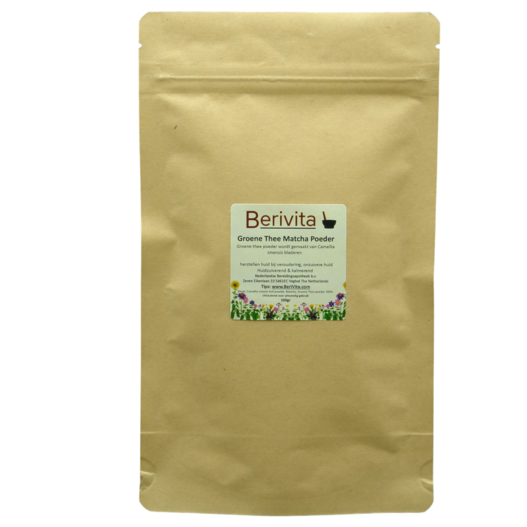 groene thee poeder matcha huid haar 100gr