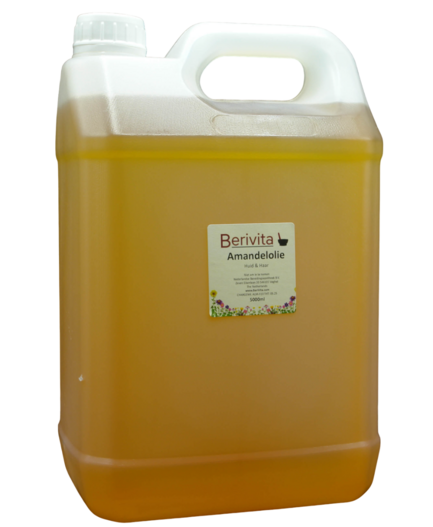 amandelolie, sweet almond oil 5 liter jerrycan