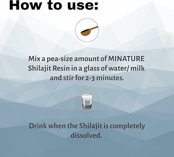 gebruik shilajit