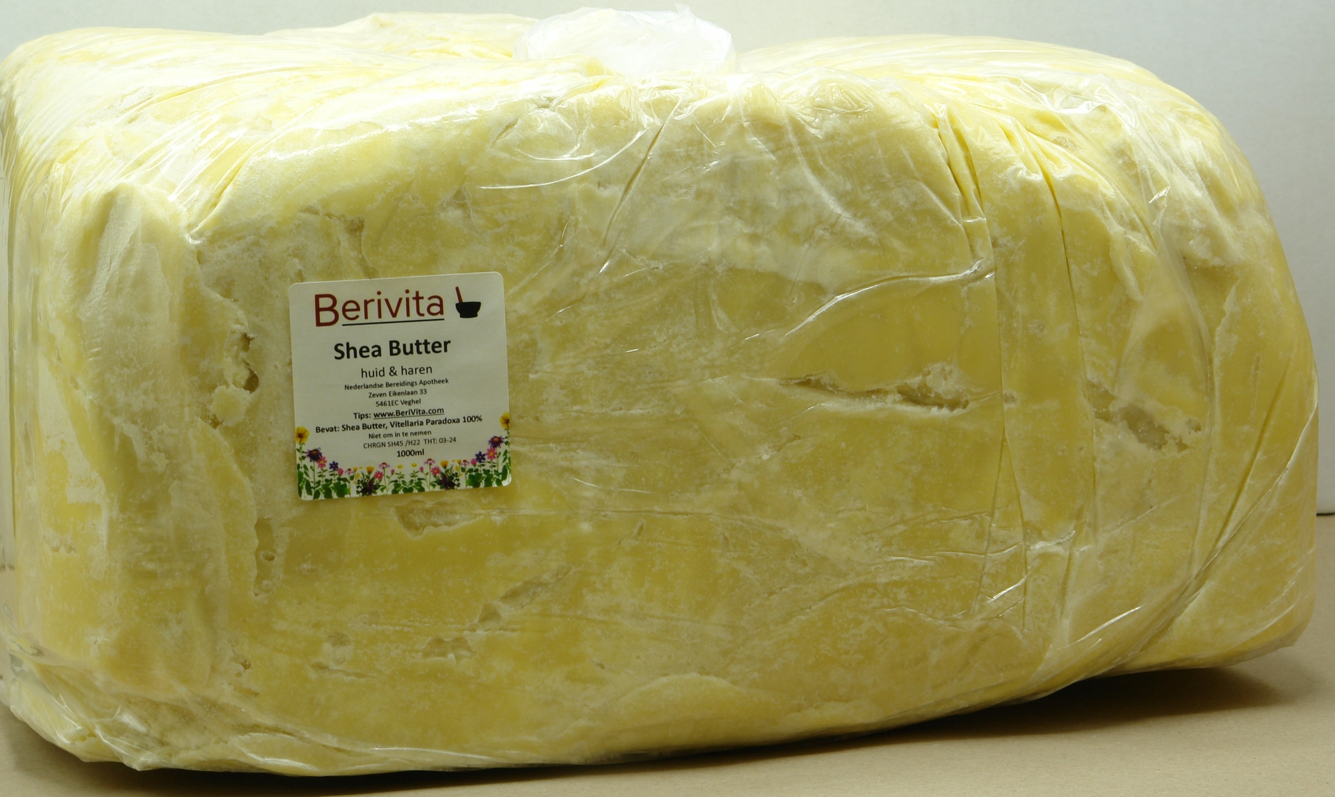 shea butter blok 10kg uit Ghana