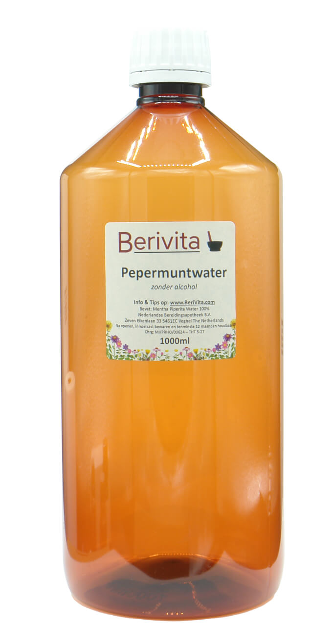 pepermuntwater liter